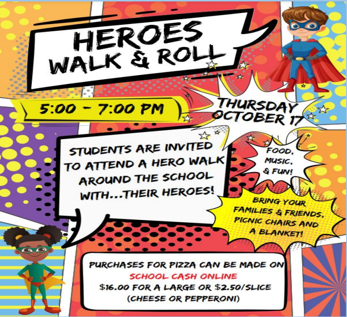 Heros walk and roll